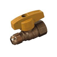 1/2 FLARE X 1/2 FIP GAS VALVE