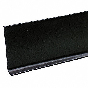 Cove Base 2.5"x4' Vinyl Black