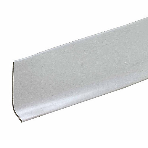 Cove Base 4"x4' Vinyl Silver Gray