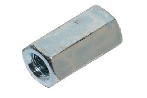 3/8" COUPLING NUT ZINC