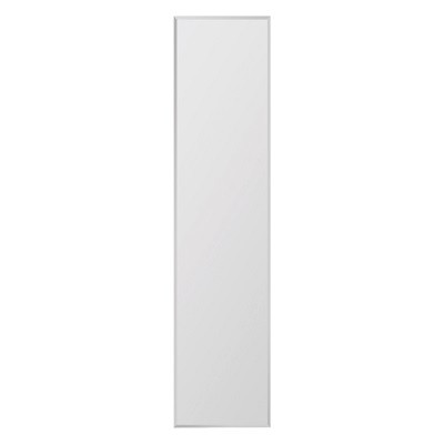 14" x 50" Economy Door Mirror White