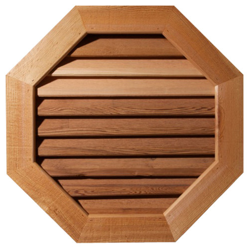 REDWOOD LOUVER VENT 16X24