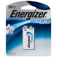 Energizer Ultimate Lithium Battery 9V 1 pack