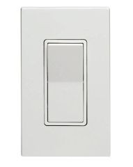 DECORA SWITCH S/POLE WHITE PK10