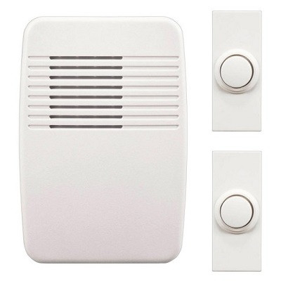 Wired Doorbell Kit 2 Button White