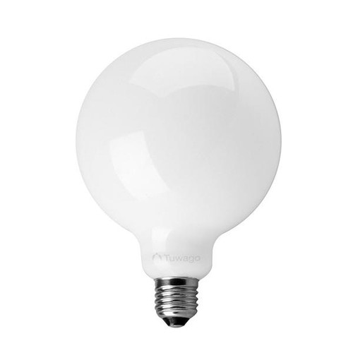 LED LARGE GLOBE BULB WHT 8W=40W