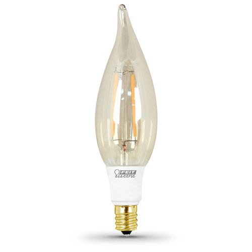 LED FLAME BULB WHITE 7W=60W
