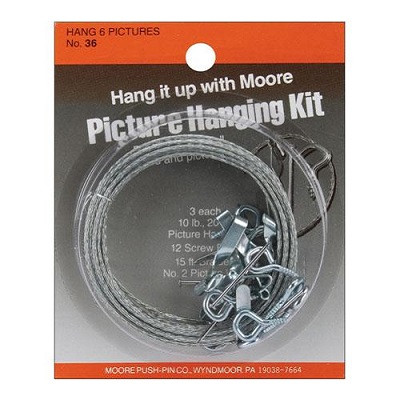 39 Piece Picture Hanging Hardware