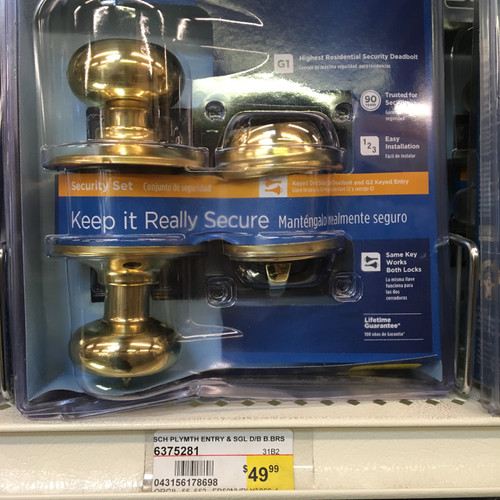 SCH PLYMTH ENTRY &amp; SGL D/B B.BRS