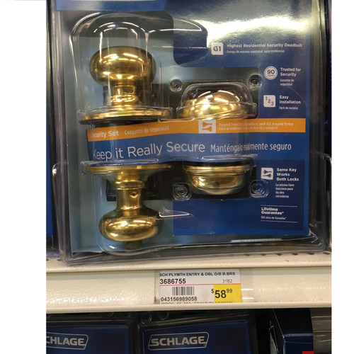 SCH PLYMTH ENTRY &amp; DBL D/B B.BRS