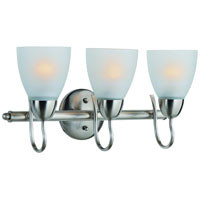 VANITY LIGHT 3-BULB DECO NICKEL