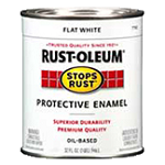 Rustoleum Flat White 1/2 Pint