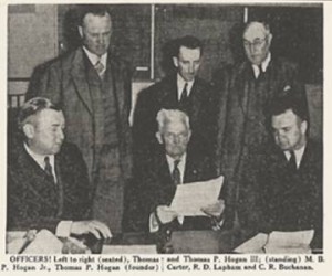 Officers from Hogan Lumber