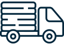 Delivery truck illustration