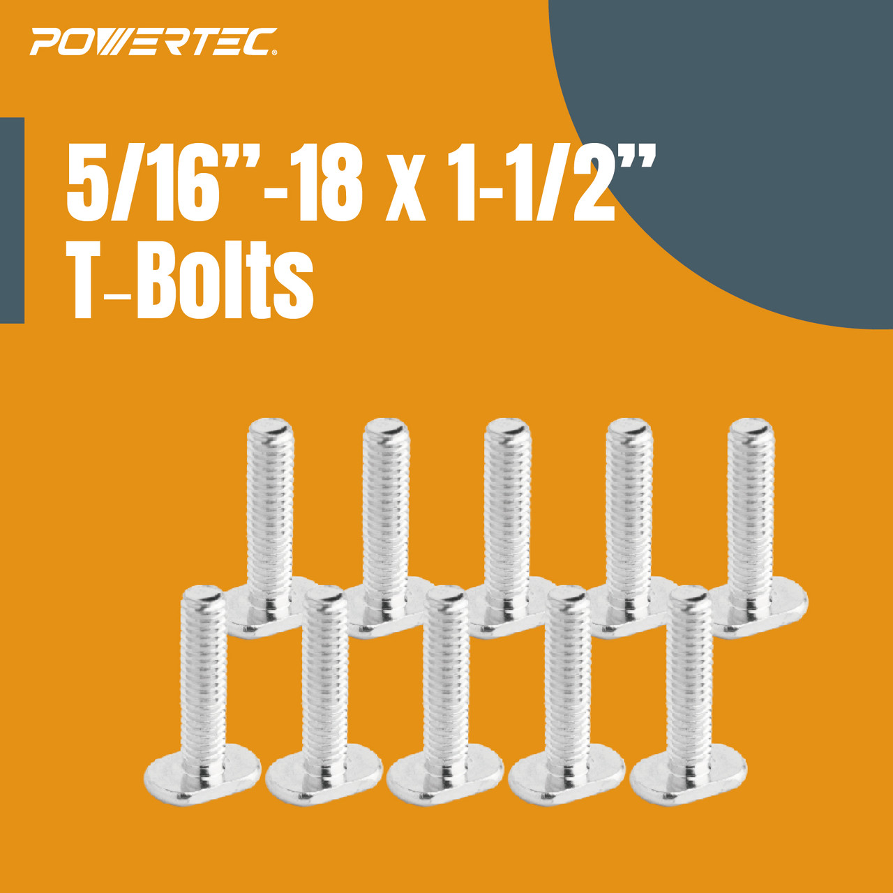 TTrack Knob Kit 7Star 5/16 Threaded Knob, Bolts and Washers