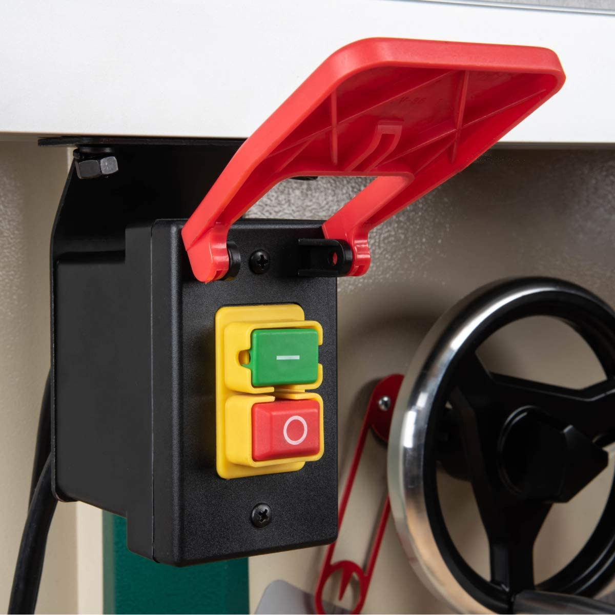 Magnetic Table Saw Safety Paddle Switch 230V | POWERTEC Woodwork Safety ...