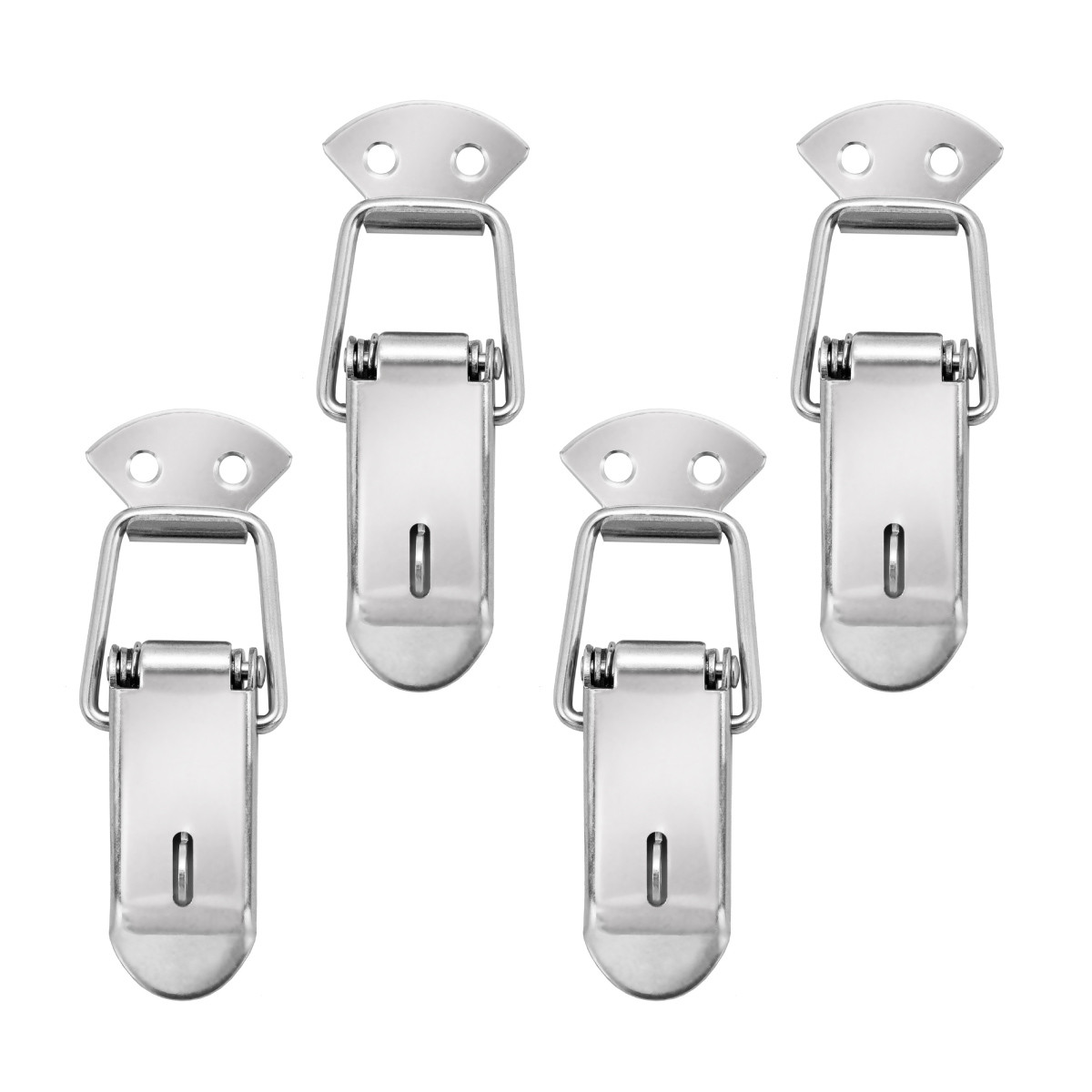 21108 Stainless Steel Spring Loaded Chest Latch Locking Hasp with