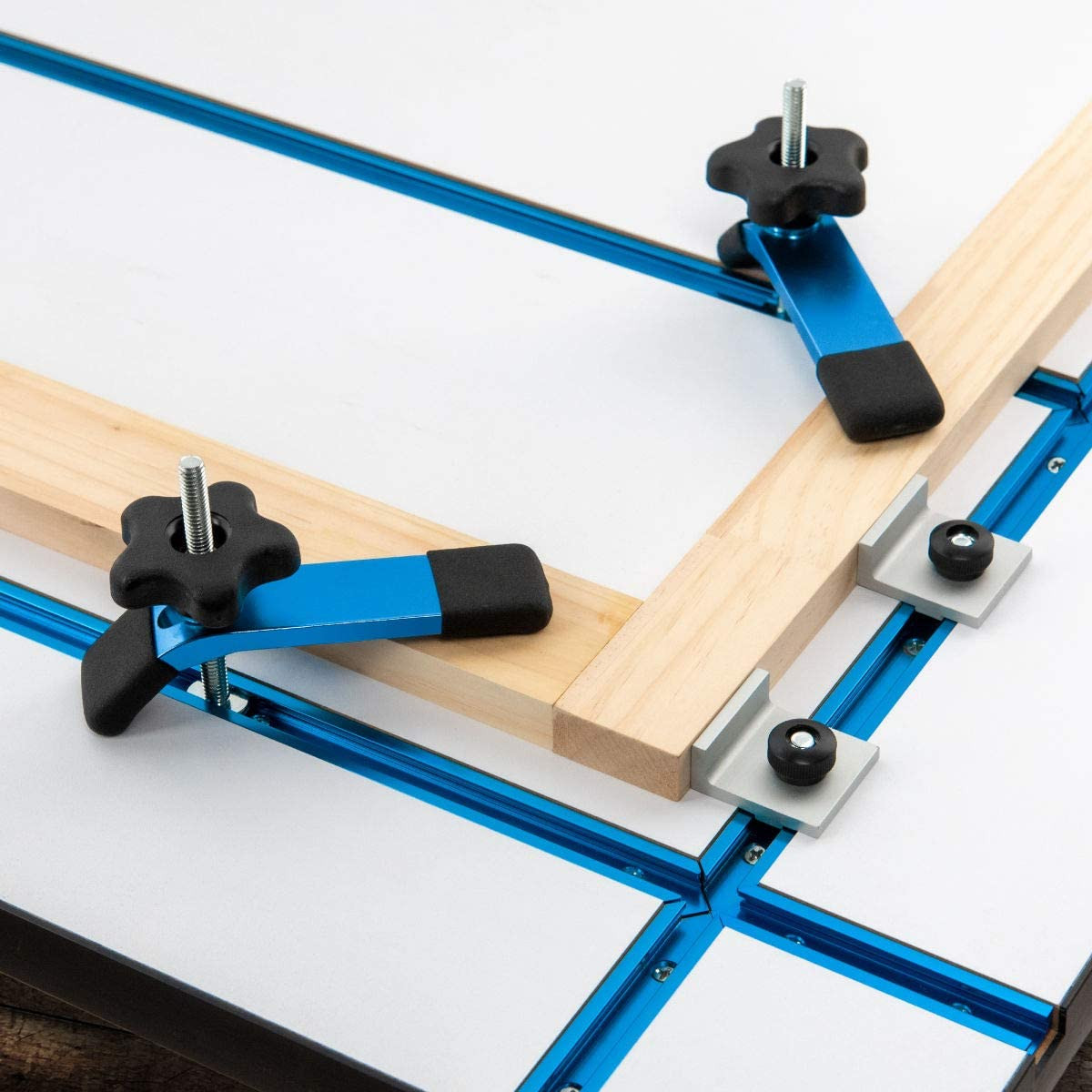 71183 TTrack Table Top Anodized Aluminum TTrack Accessories POWERTEC