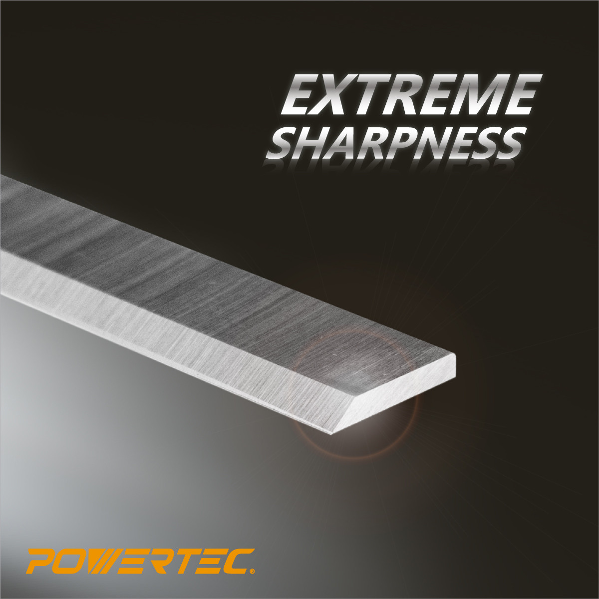 POWERTEC 6-Inch HSS Jointer Knives - Replacement Blades For Delta 37-658 (Set Of 3)