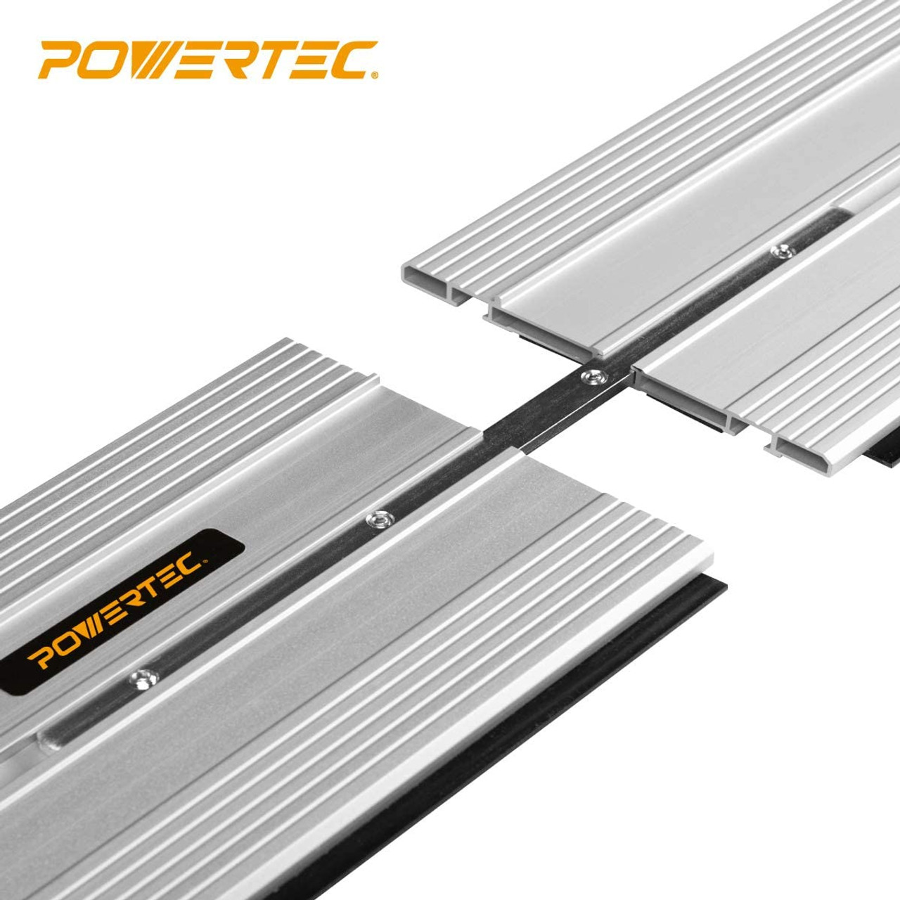 55 inch Aluminum Guide Rails for Bosch Track Saw Track-Powertec Woodworking