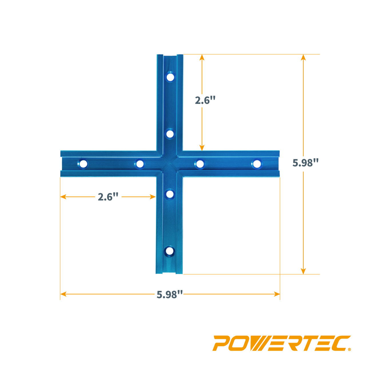 T-Track Intersection Kit-POWERTEC