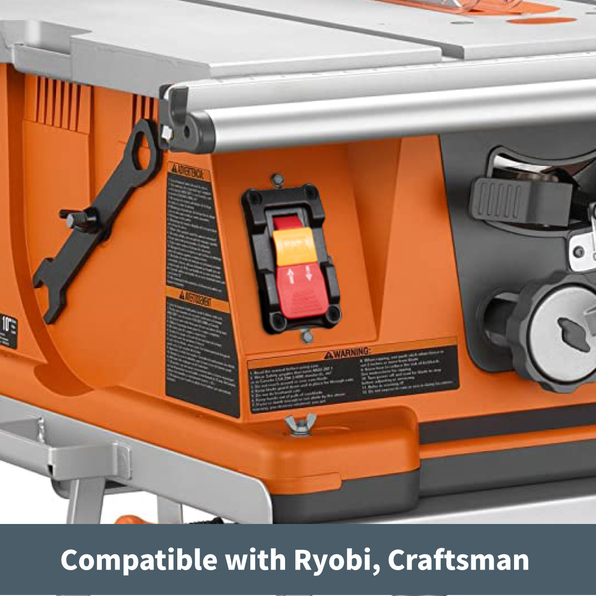 Table Saw Safety Locking Switch/ On and Off | POWERTEC Woodwork Safety ...