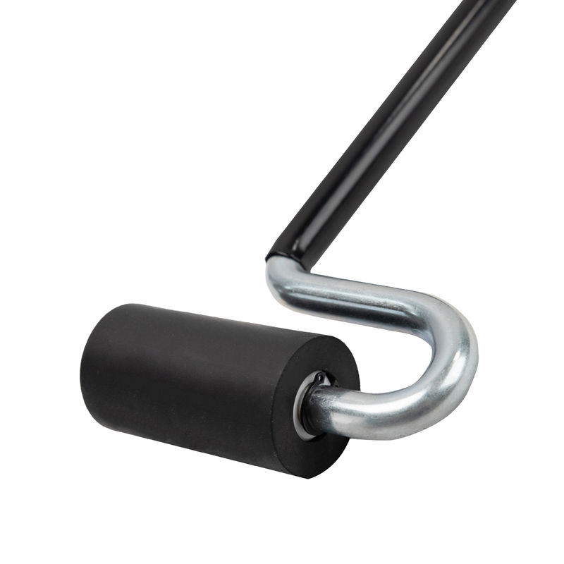 POWERTEC 71010 J-Roller Met Lange Steel - Rubberen Rol 3-1/2 X 7 Inch Voor Laminaat En Fineer