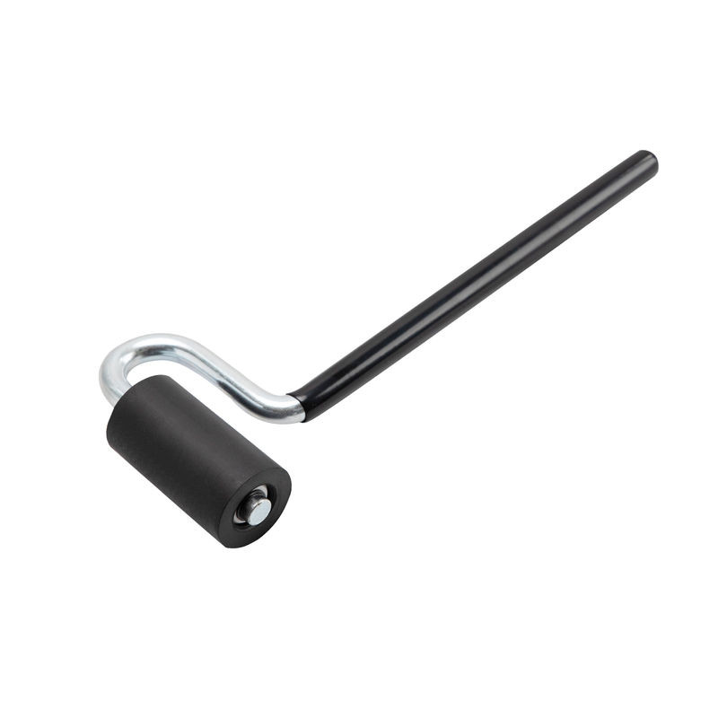 DCT High-Pressure Rubber J-Roller For Laminate & Veneer - Curved Handle Roller Tool