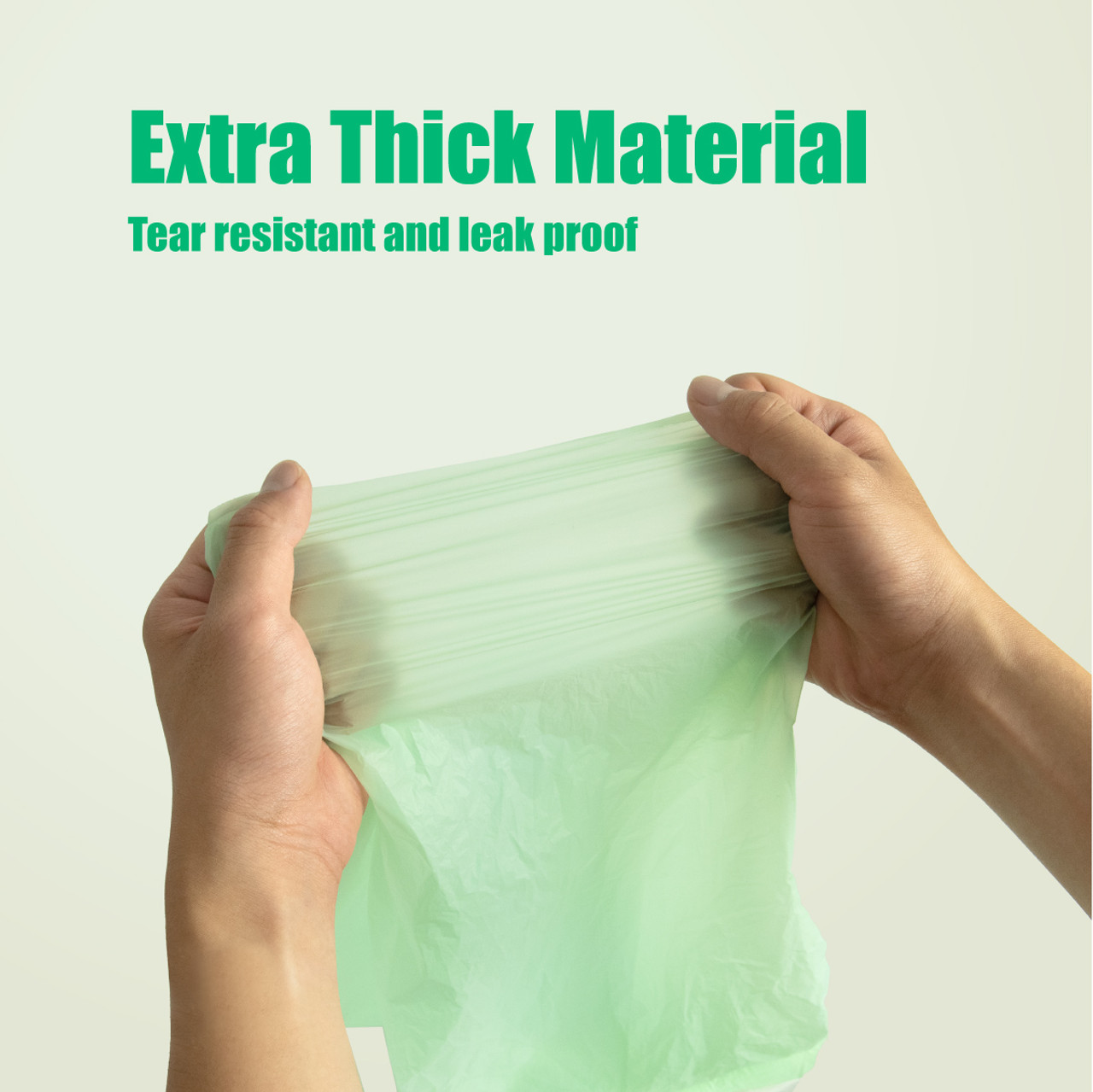 200 Pack] 2.6 Gallon Biodegradable Trash Bags