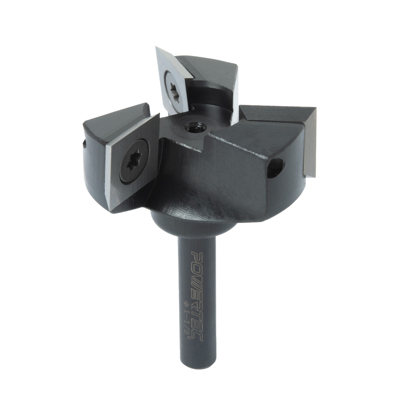 73053 3-Wing Carbide Inserts Router Bit, 1PK