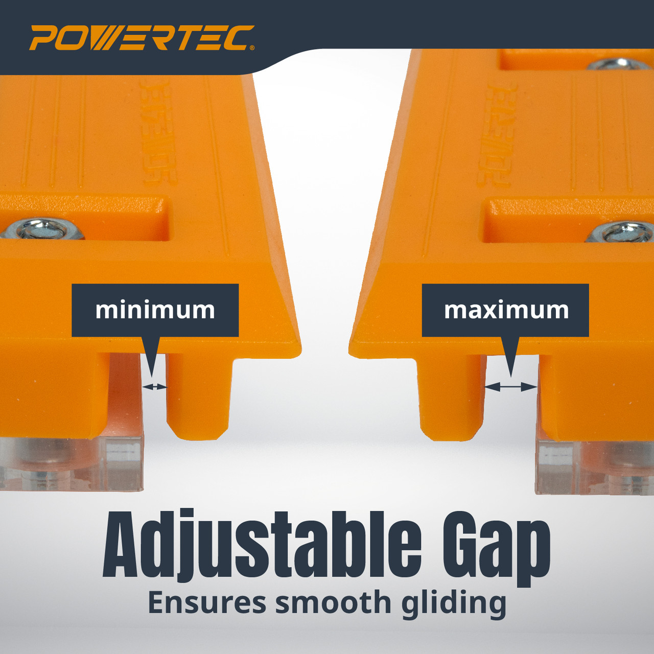 Router Guide Rail Adapter for Ryobi P601/PCL424/Ridgid R2911 - POWERTEC