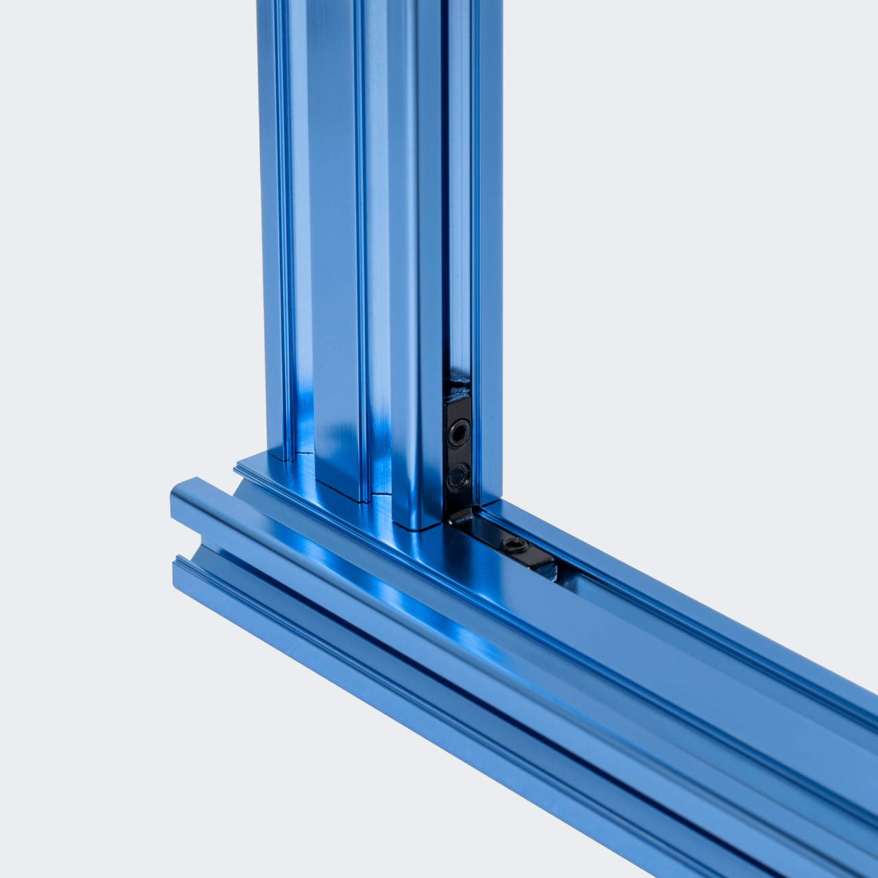 T-Slot Aluminum Extrusion Profile Linear Rail, 2PK -POWERTEC