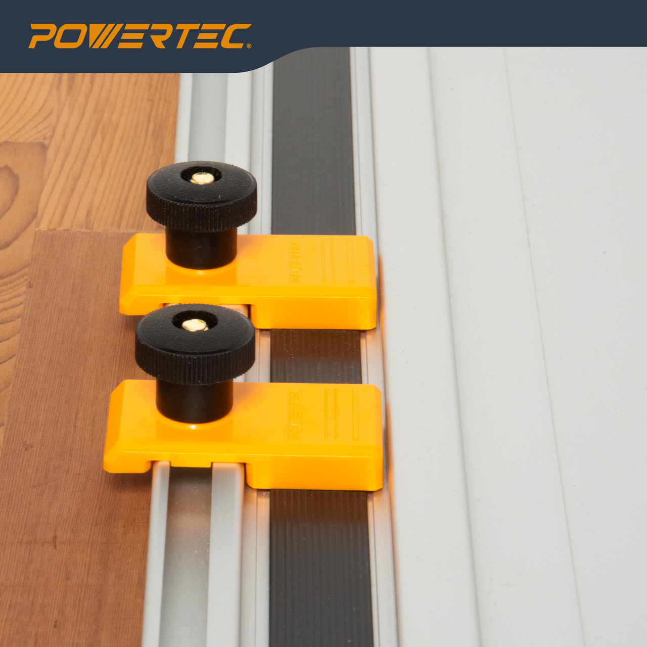 71994 Track Saw Guide Rail Limit Stops (2 Pack)