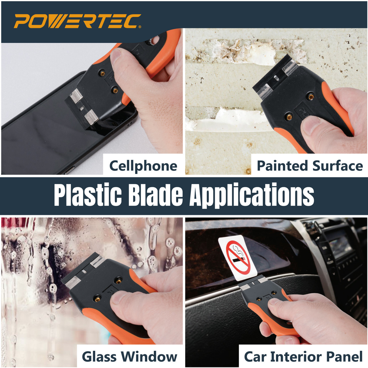 72066 Razor Blade Scraper Tool Set with 20 Blades - 3.5