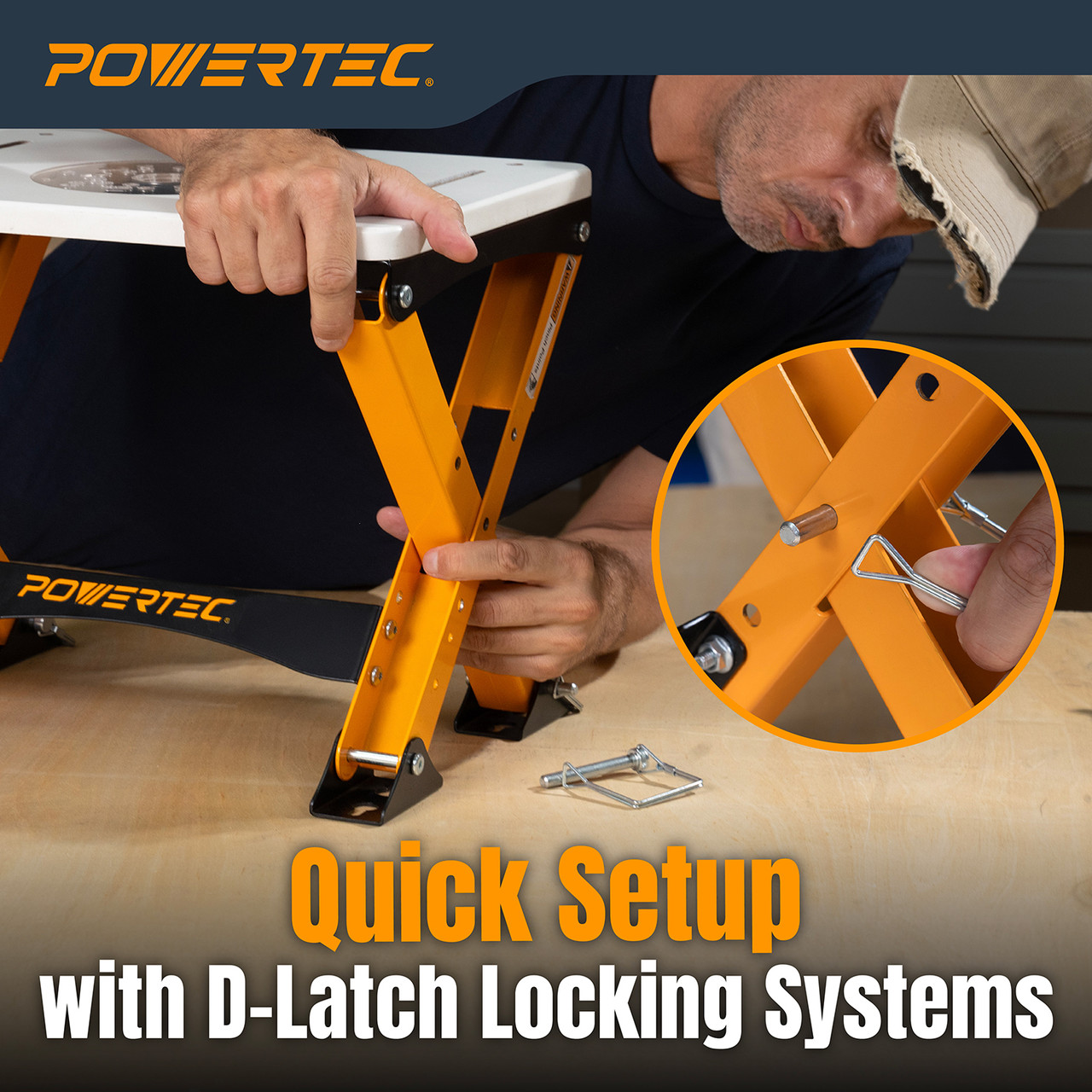 UT1013 Convertible Folding Steel Stand for 11-1/2