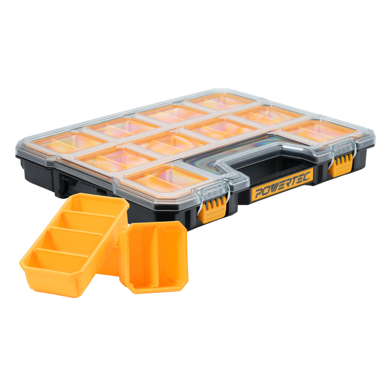 Small Parts Organizer & Tool Box, 20-Compartment – POWERTEC