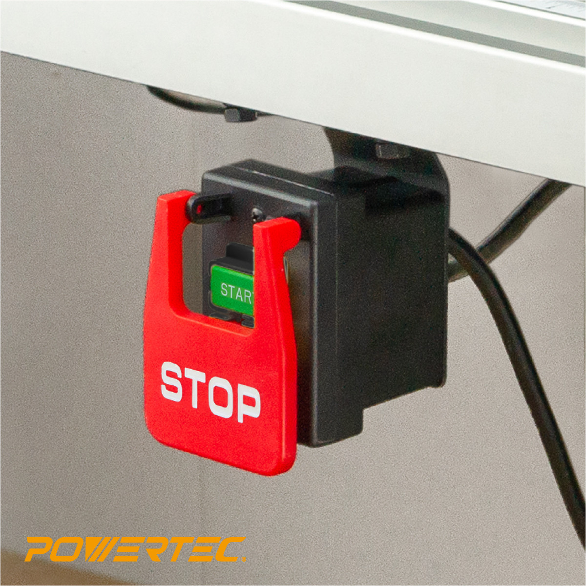 POWERTEC-Table Saw Safety Paddle Switch 110/220 V | POWERTEC Woodwork ...