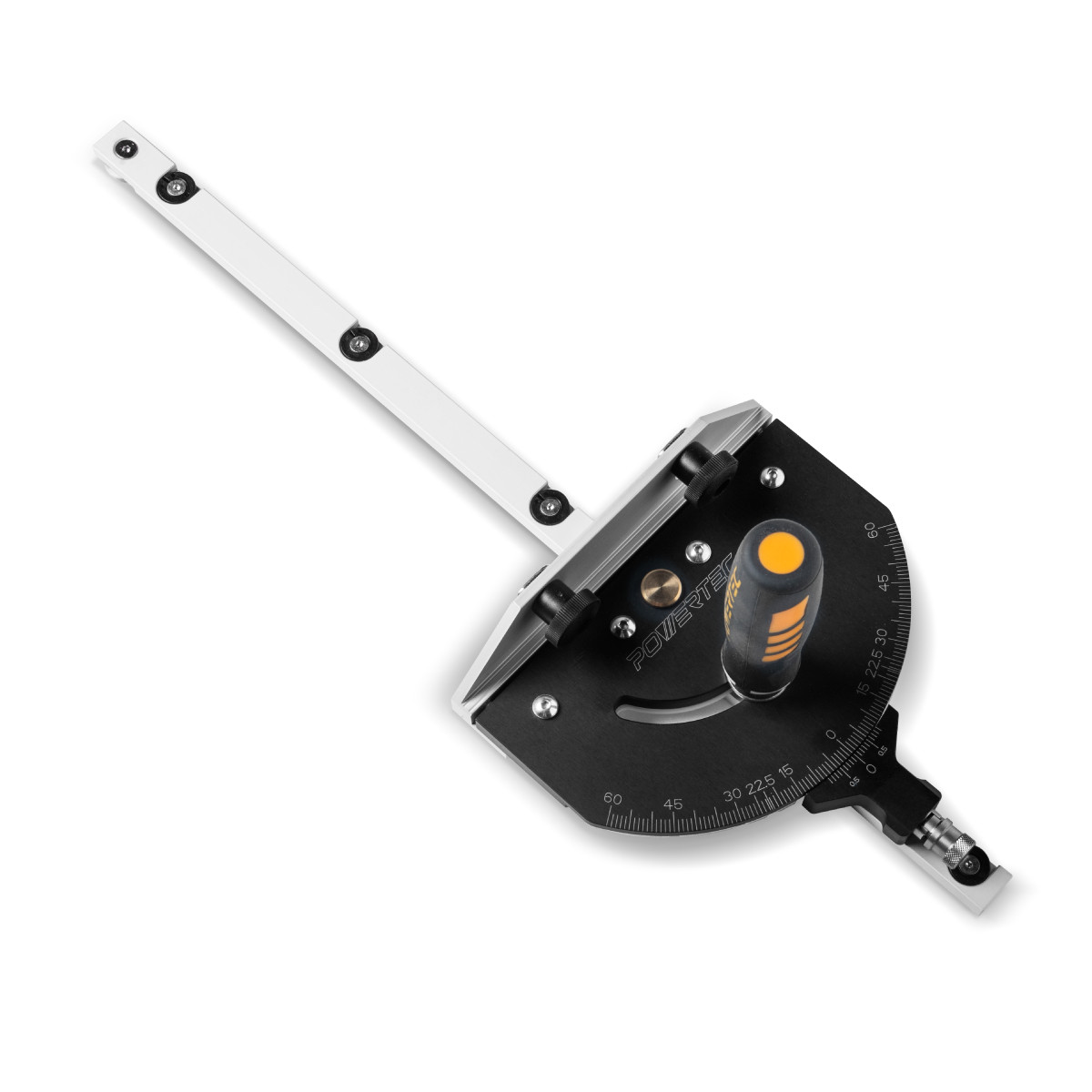 Universal Table Saw Miter Gauge (27 Angle Stops) POWERTEC Amazon