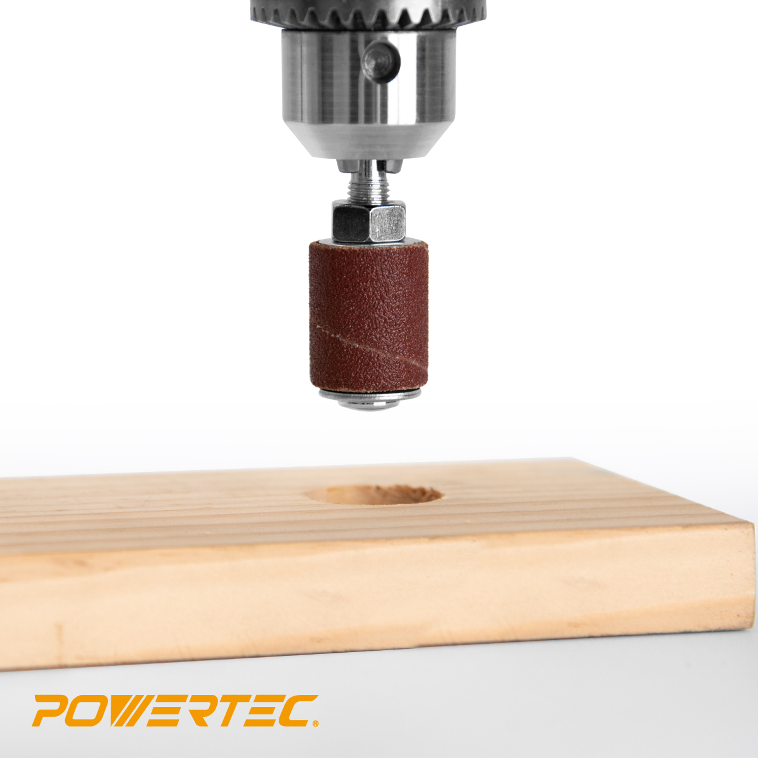 POWERTEC 71635 25Piece Drill Press Sanding Drum Kit