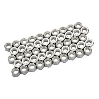 POWERTEC 4-Pronged T Nuts 3/8"-16x7/16" Threaded Insert Tee Nuts 50pcs ( QTN1115