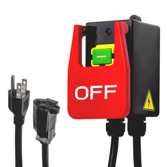 71754 Safety Power Tool Paddle Switch with Heavy Duty Cords