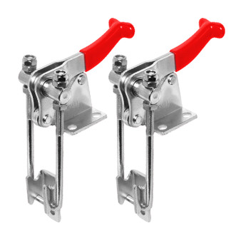 Vertical Latch-Action Toggle Clamp, 1980 lbs Capacity | POWERTEC