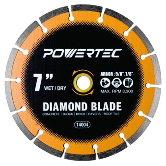 14006 7 Inch Turbo Rim Diamond Saw Blade for Tile Saw Wet/Dry