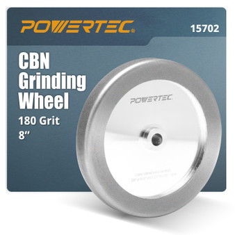 15700 CBN Grinding Wheel 8 inch 320 Grit, 1