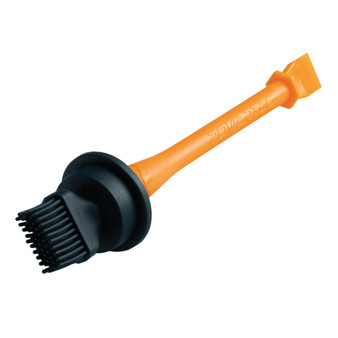 POWERTEC 1 Inch Silicone Glue Brush, Woodworking Glue Applicator with Scraper Edge, Non-Stick Glue Spreader for Wood Glue, Easy-Clean Reusable Glue Tool, 1 PK (72298) 1