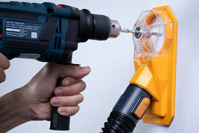 Drill Dust Collection System for Cleaner, Accurate Holes