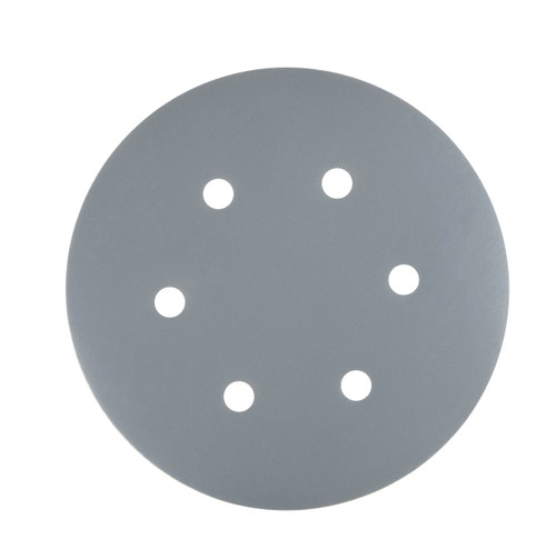 A/O Grey Sanding Hook and Loop/ Back Film Disc 6 Hole 6"-100 PK,  P40, P80, P100, P120, P180, P220,  P320, P400, P600 and P800 grits | POWERTEC Woodwork Sand, Abrasive Tools & Accessories Wholesaler02