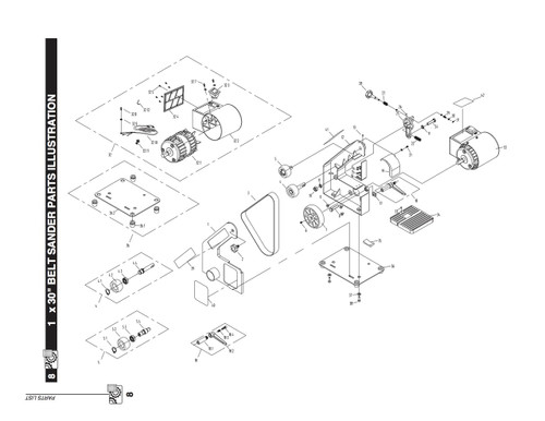 Key#18 BD1030018 Locking Handle Assembly