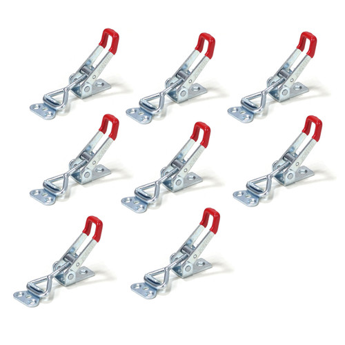 Pull-Action Latch Toggle Clamp, 220 lbs Capacity, 4001, 8 Pack | POWERTEC Woodworking Accessories Wholesaler