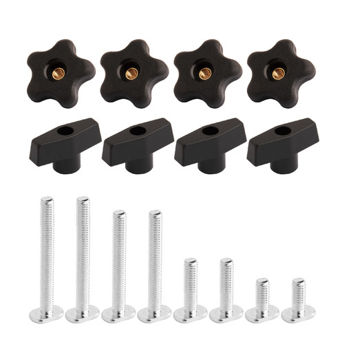 71121 T-Bolt Kit 5/16", 16 pcs -POWERTEC Woodworking Accessoreis00